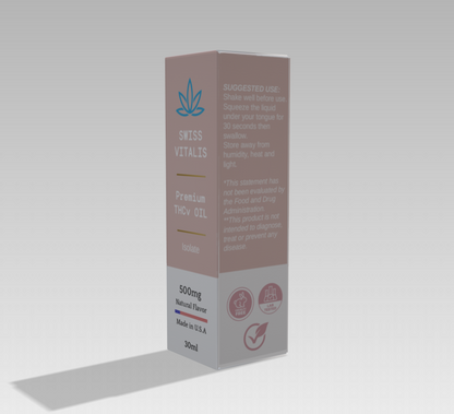 Slim bloom Essence THCv 500mg Isolate Oil