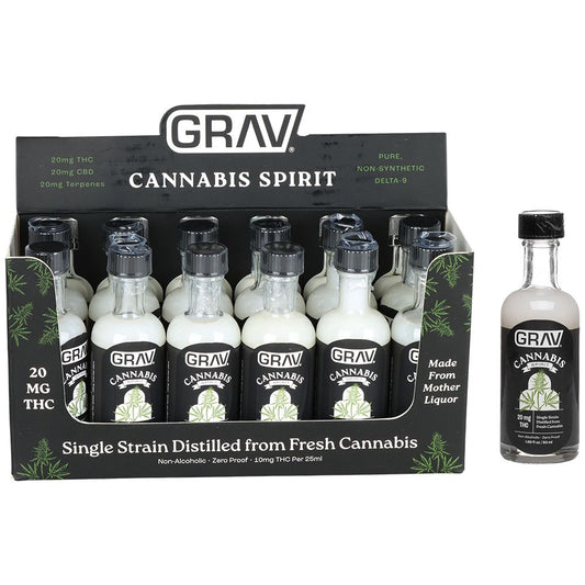 GRAV Midnight Bloom Petite D9 THC Spirits - 20mg / 50ML 12ct