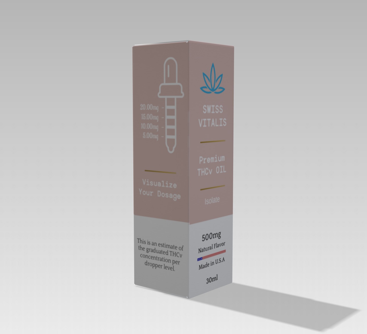 Slim bloom Essence THCv 500mg Isolate Oil